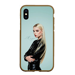 Чехол iPhone XS Max матовый Anya Taylor - Joy - actress