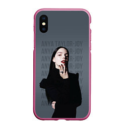 Чехол iPhone XS Max матовый Actress - Anya Taylor Joy