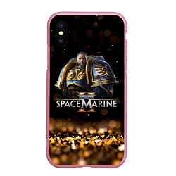 Чехол iPhone XS Max матовый Captain Titus Warhammer 40000 space marine 2