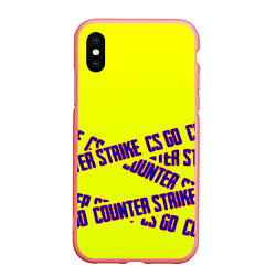 Чехол iPhone XS Max матовый Counter strike game