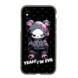 Чехол iPhone XS Max матовый Yeah - i am evil