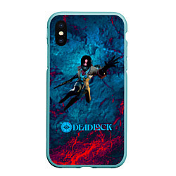 Чехол iPhone XS Max матовый Аномалия Deadlock