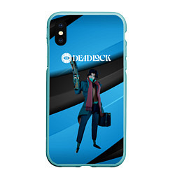 Чехол iPhone XS Max матовый Deadlock Pocket