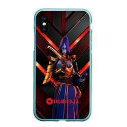 Чехол iPhone XS Max матовый Deadlock Yamato