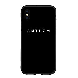 Чехол iPhone XS Max матовый Anthem bioware