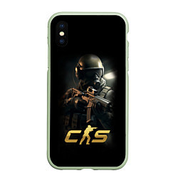 Чехол iPhone XS Max матовый CS counter terrorist