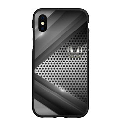 Чехол iPhone XS Max матовый Honda metal motors