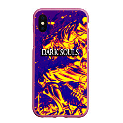 Чехол iPhone XS Max матовый Darksouls рыцарь