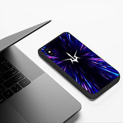 Чехол iPhone XS Max матовый Code Geass neon energy, цвет: 3D-черный — фото 2