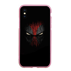 Чехол iPhone XS Max матовый Darkness Deadpool