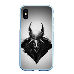 Чехол iPhone XS Max матовый Batman who laughs