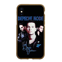 Чехол iPhone XS Max матовый Dave Gahan of Depeche Mode