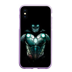 Чехол iPhone XS Max матовый Iron Doom