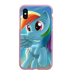 Чехол iPhone XS Max матовый My littlle pony