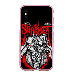 Чехол iPhone XS Max матовый Slipknot