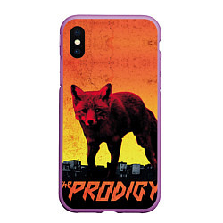 Чехол iPhone XS Max матовый The Prodigy: Red Fox