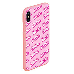 Чехол iPhone XS Max матовый Barbie Pattern, цвет: 3D-баблгам — фото 2