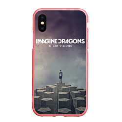 Чехол iPhone XS Max матовый Imagine Dragons: Night Visions