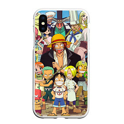 Чехол iPhone XS Max матовый One Piece