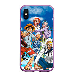 Чехол iPhone XS Max матовый One Piece