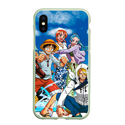 Чехол iPhone XS Max матовый One Piece