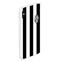 Чехол iPhone XS Max матовый Juventus: Pirlo, цвет: 3D-белый — фото 2