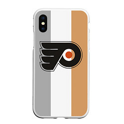 Чехол iPhone XS Max матовый Philadelphia Flyers