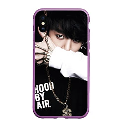 Чехол iPhone XS Max матовый BTS: Hood by air