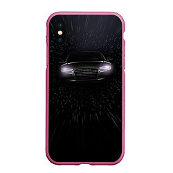 Чехол iPhone XS Max матовый Audi