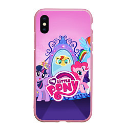 Чехол iPhone XS Max матовый My Little Pony