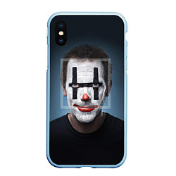 Чехол iPhone XS Max матовый Clown House MD