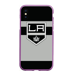 Чехол iPhone XS Max матовый Los Angeles Kings