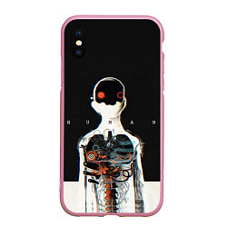 Чехол iPhone XS Max матовый Three Days Grace: Skeleton