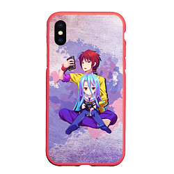 Чехол iPhone XS Max матовый No Game No Life