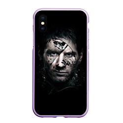 Чехол iPhone XS Max матовый Messi Black