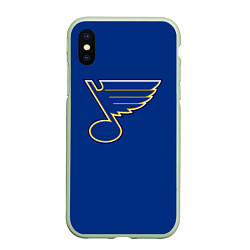 Чехол iPhone XS Max матовый St Louis Blues: Tarasenko 91