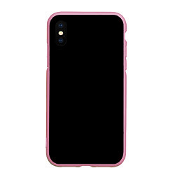 Чехол iPhone XS Max матовый Diana, цвет: 3D-розовый