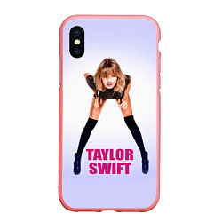 Чехол iPhone XS Max матовый Taylor Swift, цвет: 3D-баблгам