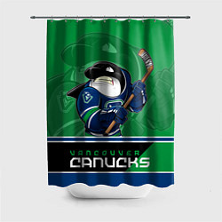 Шторка для душа Vancouver Canucks, цвет: 3D-принт