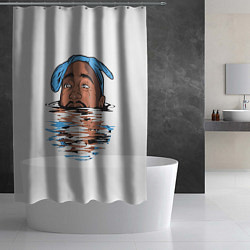 Шторка для душа Shakur Drowns, цвет: 3D-принт — фото 2