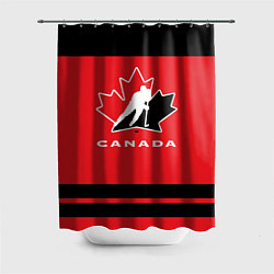 Шторка для душа Canada Team, цвет: 3D-принт