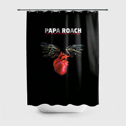 Шторка для ванной Paparoach: Angel heart