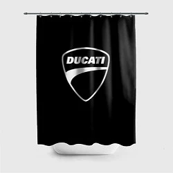 Шторка для душа Ducati, цвет: 3D-принт