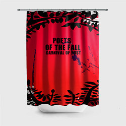 Шторка для душа Poets of the Fall: Carnival of rust, цвет: 3D-принт