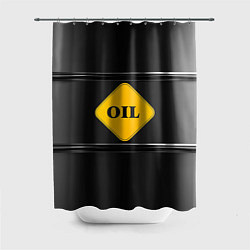 Шторка для душа Oil, цвет: 3D-принт