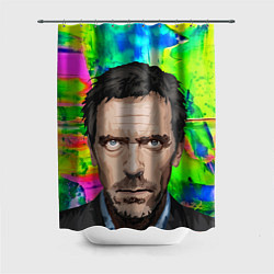 Шторка для душа House MD: Colour Art, цвет: 3D-принт