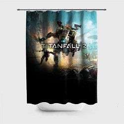 Шторка для душа Titanfall Battle, цвет: 3D-принт