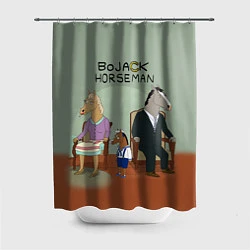 Шторка для душа BoJack Horseman, цвет: 3D-принт