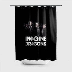 Шторка для душа Imagine Dragons: Boy Band, цвет: 3D-принт