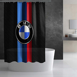 Шторка для душа BMW SPORT, цвет: 3D-принт — фото 2